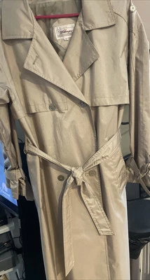 Impermeable vintage Worthington Petite Essentials beige Foto 1 de 4