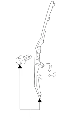 Genuine Toyota 2011-2020 Sienna Right Sliding Door Object/Crush Sensor - Image 1 of 2
