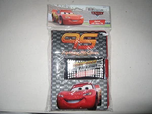 Disney Pixar Cars 4 Packs Lightning McQueen Journal Burning Up the Track #31304 - Picture 1 of 2