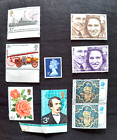 British, mixed decimal, nine unused stamps