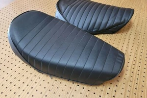 YAMAHA  DT250 DT360 RT360 DT400 SEAT COVER 1972 TO 1973 MODEL (BLACK) (Y*-43) - Picture 1 of 12