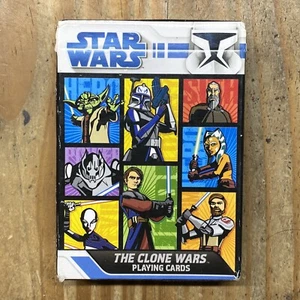 Star Wars The Clone Wars Poker Playing Cards Animated Series Cartamundi Magic Ii - Picture 1 of 2