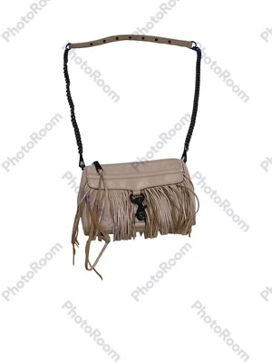Bolso Bandolera Rebecca Minkoff Mini Mac Flecos Usado P5 Foto 1 de 4