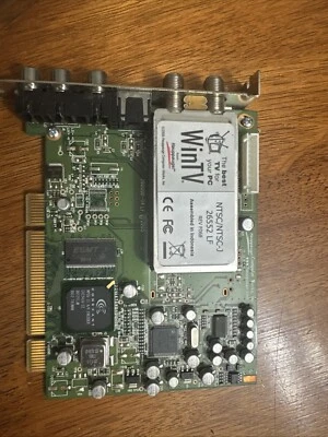 Hauppauge 26552 LF WinTV-PVR-150 NTSC NTSC-J TV Tuner PCI 5188-4202 - Image 1 of 2