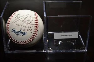 Béisbol RAWLINGS autografiado firmado por MICHAEL FRANTI - Imagen 1 de 2
