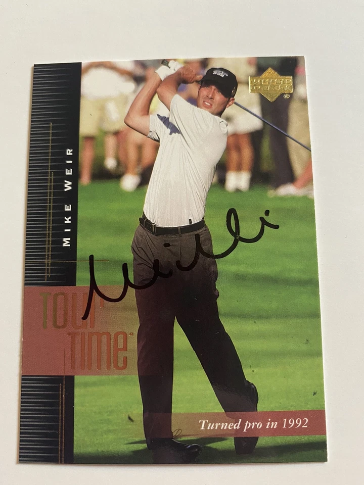Mike Weir Signed 2001 Upperdeck Tour Time Card # 192 - Image 1 of 1