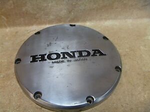 Honda 700 VT SHADOW VT700 Used Engine Outer Clutch Cover 1984 HB178