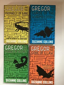 Suzanne Collins Underland Chronicles PB Book LOT 4 Gregor Chapter Scholastic - Picture 1 of 11