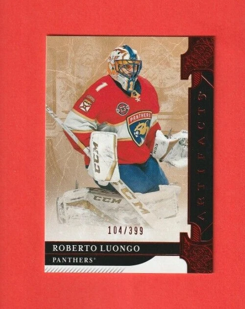 2019-20 Upper Deck Artifacts RUBY # 122 Roberto Luongo FLORIDA PANTHERS 104/399