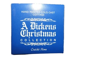 1988 Dickens Christmas Collection, Cratchit House, With Box - Picture 1 of 8