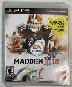 Madden NFL 12 (Sony PlayStation 3) PS3 completo di manuale - Foto 1 di 3