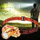 Headlamp Headlight LED USB Rechargeable Head Lamp Torch UK Flashlight K8B8