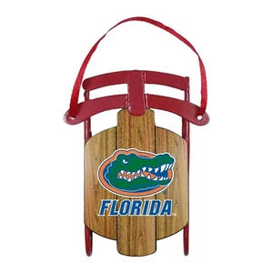 Florida Gators Metal Sled Ornament Sports Collectors Series - Picture 1 of 1