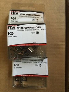 NSI Industries J-30 Terminal Block Jumper 3F87 30pcs Total Nos - Picture 1 of 3