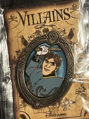 Prendedor Disney Disneyland París DLP Villanos Marco Serie Hans Frozen LE 531/700 Foto 1 de 4