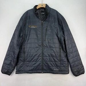 Marmot Calen Puffer Jacket Lightweight Insulated Full Zip Coat XXL Black Logo - Bild 1 von 11