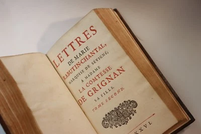 ❤️ 1726 Lettres de la marquise de Sévigné Rabutin Chantal Grignan Bibliophilie - Photo 1/4