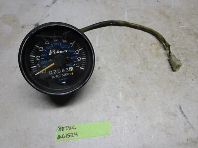 Vintage 80 Polaris TXC 340 Snowmobile Speedometer MPH Gauge TX-C Foto 1 de 4