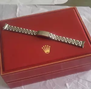 Rolex 100% original St. Steel 13 mm lady's jubilee oval links bracelet, Great ! - Picture 1 of 22