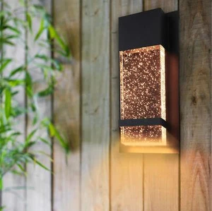Ciata Wall Sconce Integrated LED Reflects Warm White Lighting Through Bubble ... - Picture 1 of 6