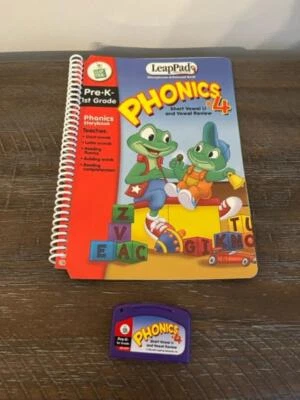 LeapFrog LeapPad Phonics #4 short vowel u & vowel review Pre-K through 1st grade - Image 1 of 3