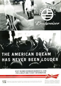BUDWEISER BEER AD #112 RARE 2013 OUT OF PRINT FOR COLLECTORS ~  - Picture 1 of 2