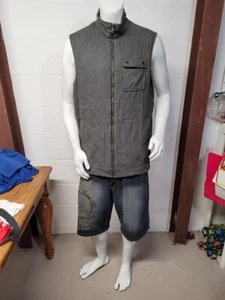 cutter & buck men size small reversible vest / we986 r4t4 - Picture 1 of 6