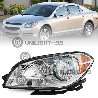 Faro halógeno lado izquierdo conductor Chevy Malibu 2008-2012 08 09 10 1112 Foto 1 de 4