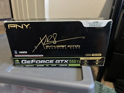 PNY GTX 550 Ti 1GB GDDR5 PCIe2.0 x16 Graphics Card ✅ 2x DVI miniHDMI ✅ - Image 1 of 4