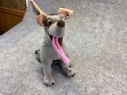 Disney Pixar Dante Dog Coco Miguel's 17" Dog Plush Grey Poseable Tongue