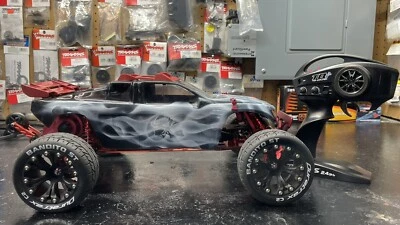 Traxxas Rustler VXL 2WD 1/10 Brushless Rc Truck Fully Custom Built! - Image 1 of 4