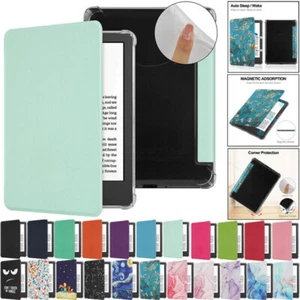 Hülle für Amazon Kindle 11.Gen 2024 6" Smart Leder Case Schutzhülle Tasche Etui - Bild 1 von 56