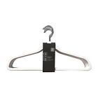 Rethink Your Room 10 Pack Anti-Slip Rubber Coated Hangers - Space-Saving, Dur...