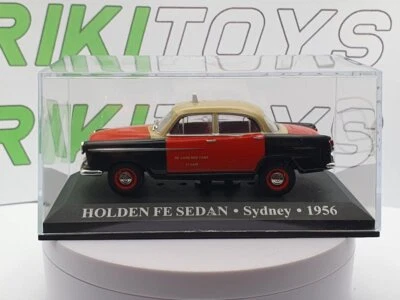 Holden Sedan Taxi Edicola 1/43 Rosso - Immagine 1 di 3