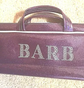 RHINESTONE LETTERING ADD YOUR NAME TO YOUR BATON TWIRLING CASE , DANCE, SKATERS - Picture 1 of 29