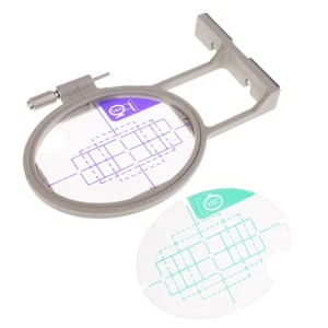 1 Set DIY Embroidery Machine Hoops for Brother PE770 PC6500 PC8200 PC8500 - Picture 1 of 7