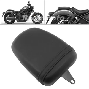 For Honda Rebel 1100 CMX1100 2021-2024 Rear Passenger Seat Pillion Black - Imagen 1 de 11