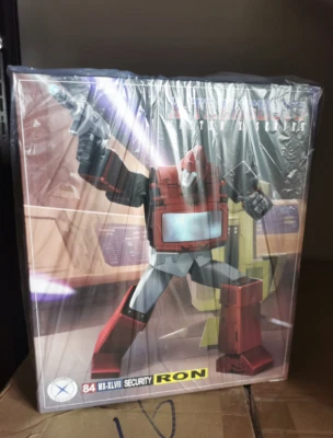 In Stock New X-Transbots MX-47 Ron Ironhide Action Figure Transforms Toy - Image 1 of 4