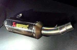 AKRAPOVIC Titanium Pipe Carbon Silencer for Triumph Daytona 675 2014- - Imagen 1 de 11
