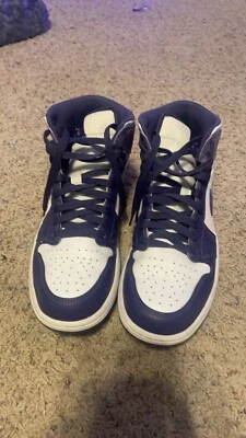 Size 10 - Air Jordan 1 Mid Sky J Purple - Image 1 of 4