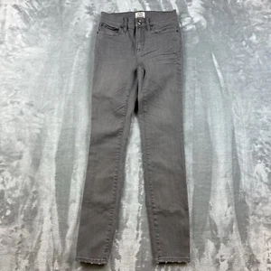 J. Crew Lookout High Rise Skinny Jeans Women's Size 24 Gray 24x29 - Picture 1 of 8