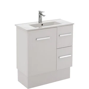 750mm Slimline Vanity, Basin Top on Kickboard #75DKR (Limited Stock) - Picture 1 of 4