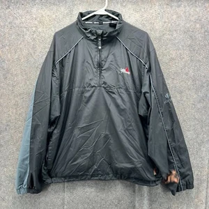 Sunice Jacket Men Large Black Windbreaker Weather Quarter Zip Lake Toxaway Golf - Picture 1 of 13