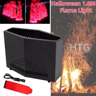 36LED Fake Flame Light Stage Show Fire Flame Lighting Disco DJ Band KTV Bar 1.8m - Image 1 of 4