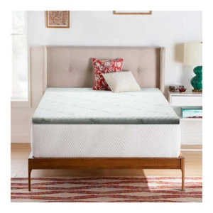 Luxore Cool Gel Bamboo Memory Foam Mattress Topper | Cooling High Dense or 7... - Picture 1 of 5