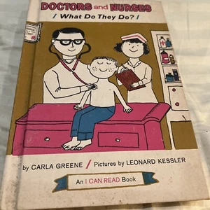 Ärzte und Krankenschwestern What Do They Do Hardcover 1963 von Carla Greene - Bild 1 von 4
