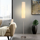 Single Light Floor Lamp Modern Standing Living Room Fabric Reading Led Light