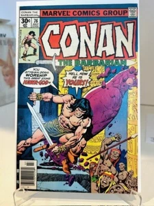Marvel Comics 1970 CONAN THE BARBARIAN No# 76 July - Picture 1 of 2
