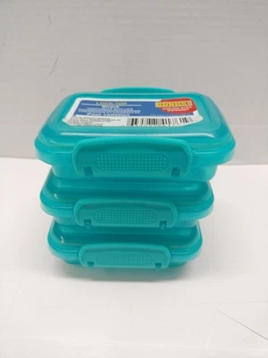 Lock Top Snack Containers With Locking Lids 5.25 oz 3 Pack - Image 1 of 4