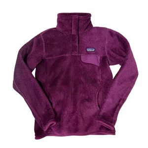 Patagonia Women's Re-Tool Snap-T Pullover Purple Size XS - Picture 1 of 7